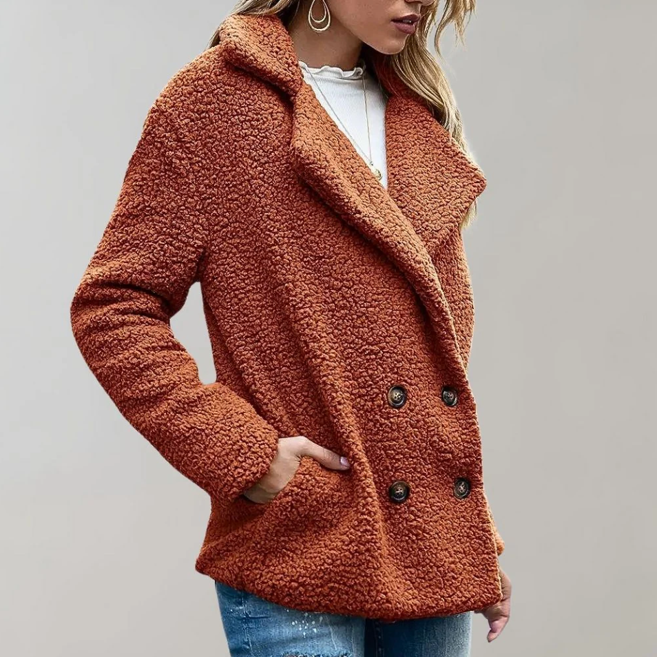 Valenzora | Warm and fluffy women's jacket