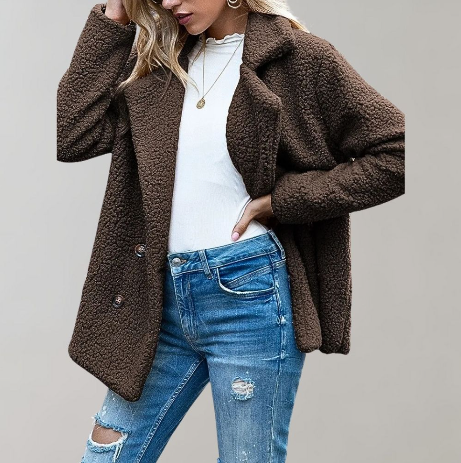 Valenzora | Warm and fluffy women's jacket