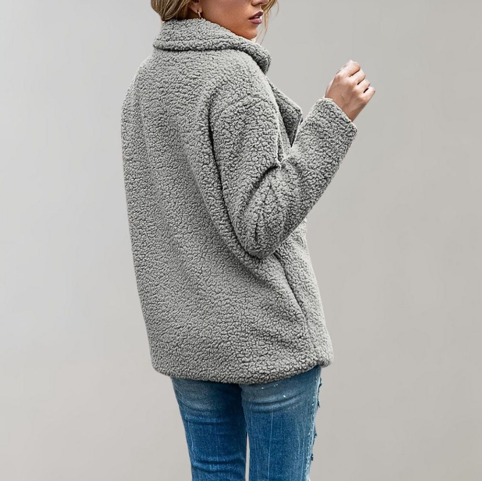 Valenzora | Warm and fluffy women's jacket