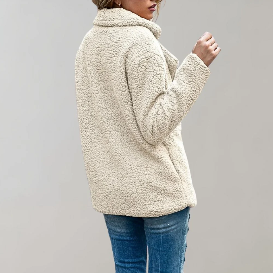Valenzora | Warm and fluffy women's jacket