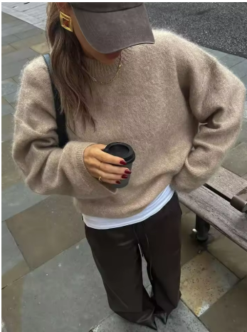 Valenzora | oversized Damenpullover aus Mohair