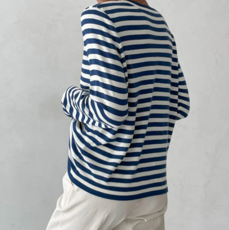 Valenzora | Striped long-sleeved shirt