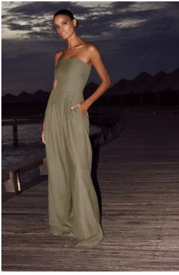 Valenzora | Strapless Jumpsuit