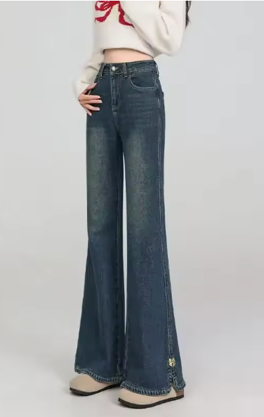 Valenzora - Slim-fit denim trousers