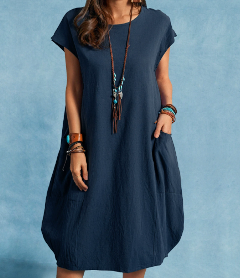 Valenzora | Comfortable linen dress