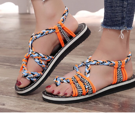 Valenzora | Women's Colorful Beach Sandals