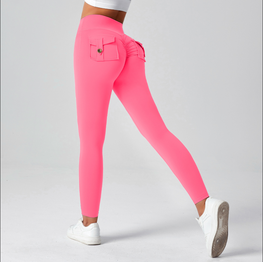 Valenzora | High-waisted cargo leggings