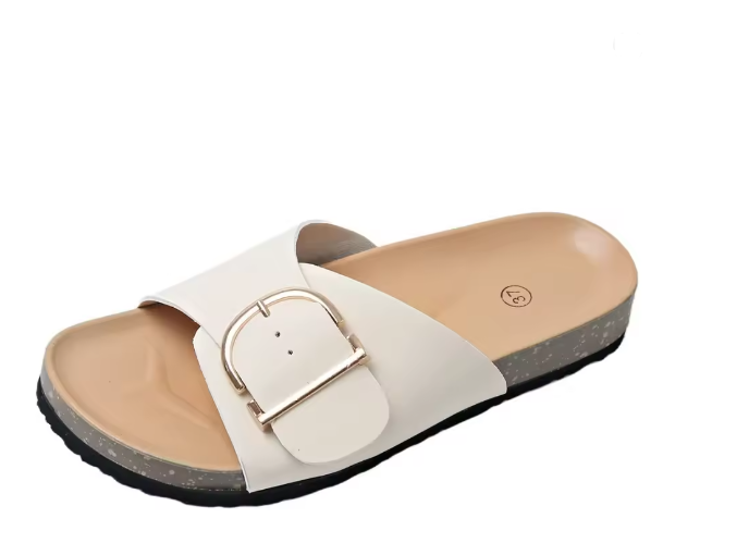 Valenzora | Orthopedic Flat Sandals with Adjustable Buckle Strap