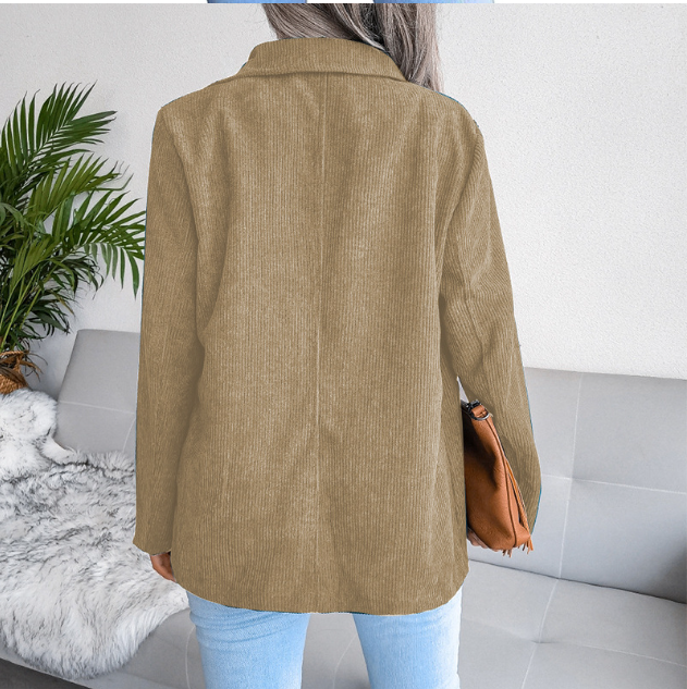Valenzora | Front Page News Corduroy Blazer