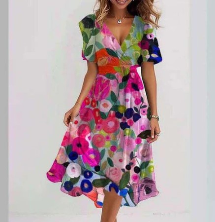 Valenzora | Color Play Dress