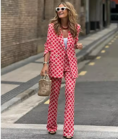 Valenzora | Elegantes Set mit Leopardenmuster