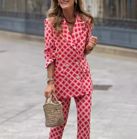 Valenzora | Elegantes Set mit Leopardenmuster