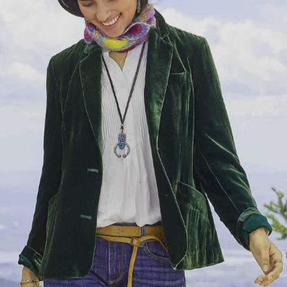 Valenzora - Vintage fashion blazer jacket
