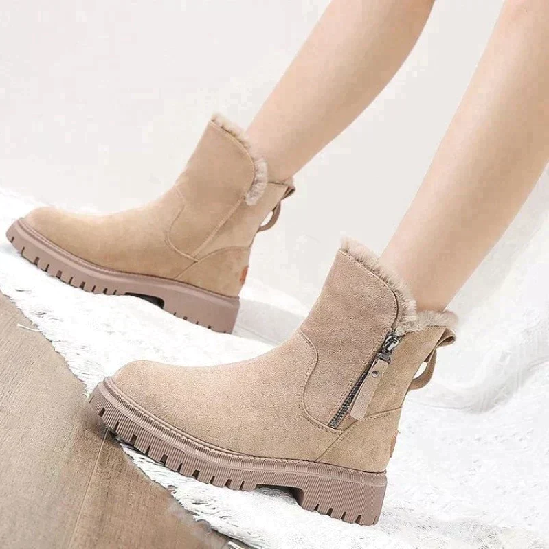 Valenzora | Klassische Herbst-Keilabsatz-Stiefeletten für Damen