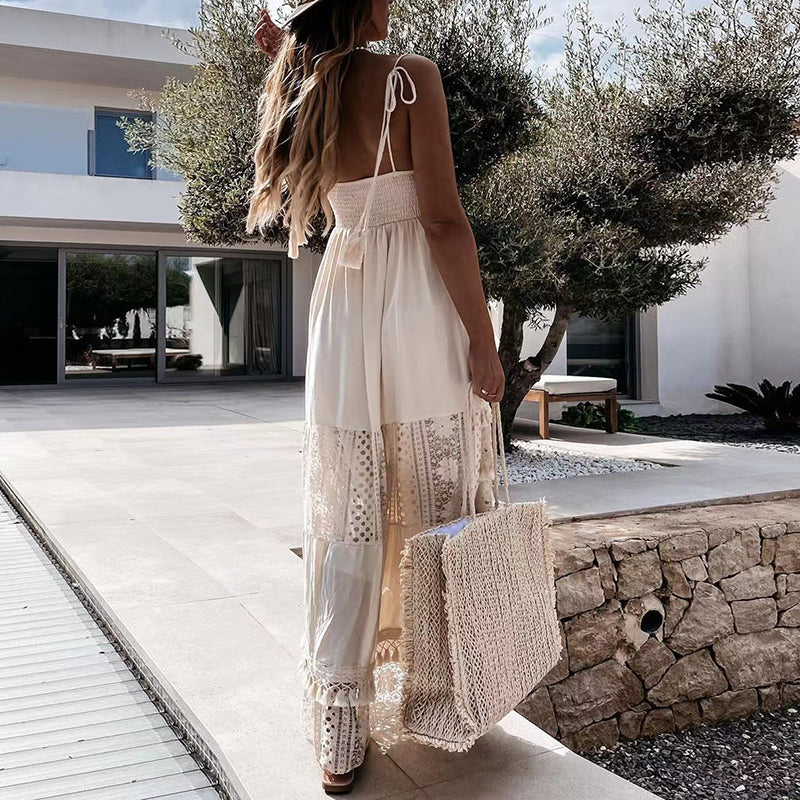 Valenzora | Spitzen-Boho-Flow-Kleid