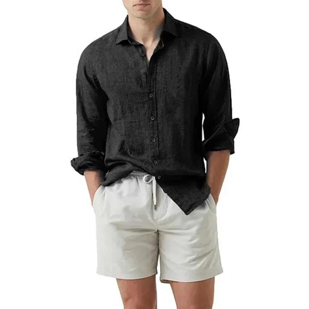 Valenzora | Summer shirt made of linen and cotton
