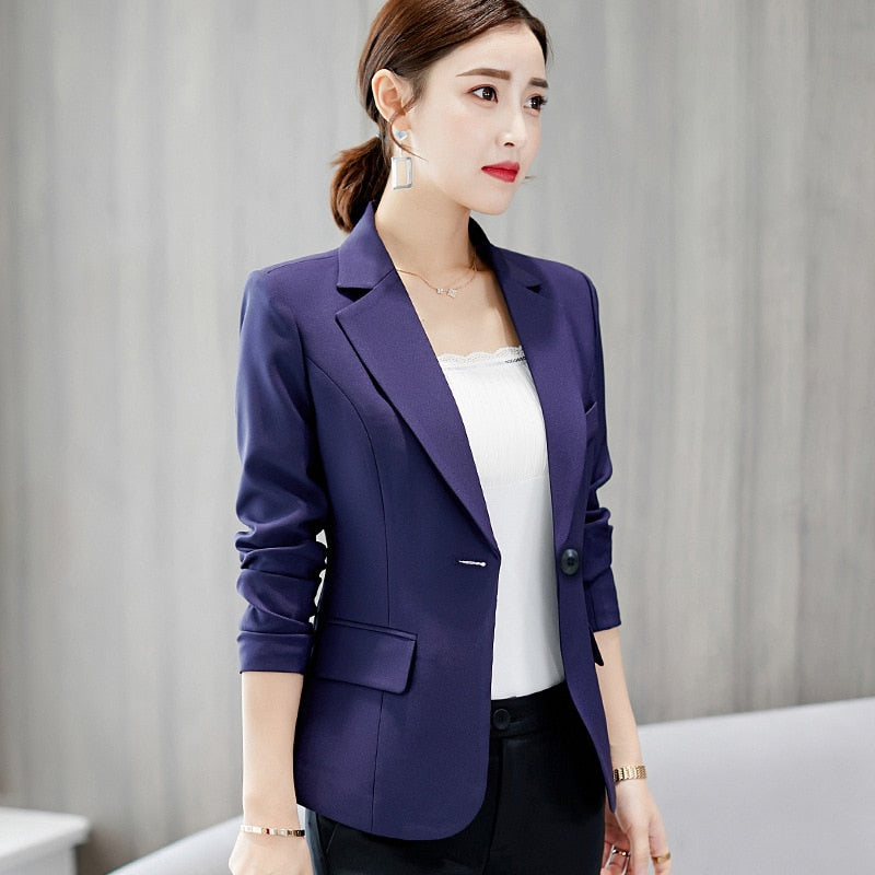 Valenzora Kurze Blazer mit Taschen für die Freizeit