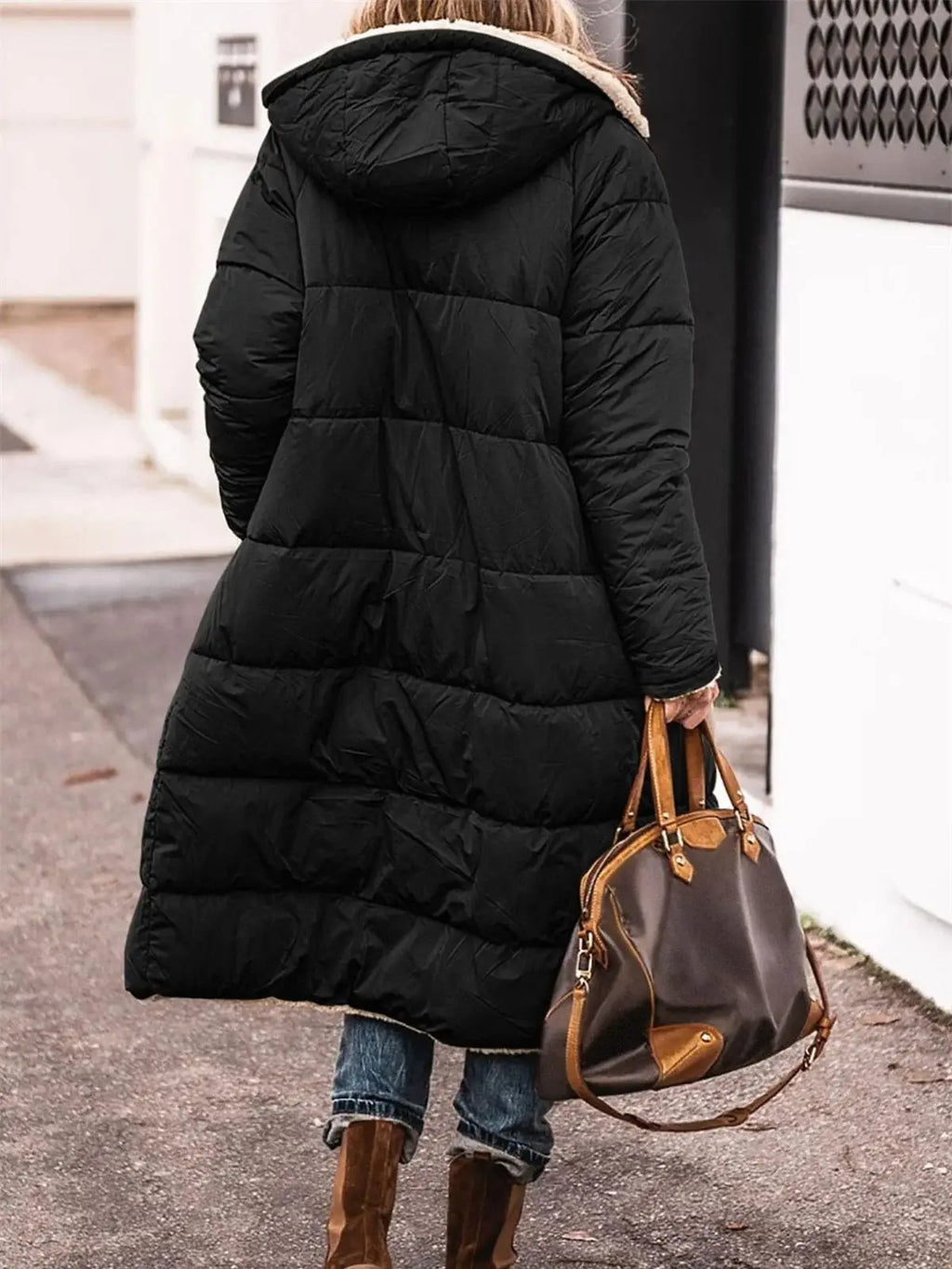 Valenzora | Women's Winter Hooded Quilted Jacket