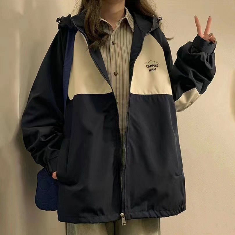 Valenzora | Waterproof Two-Tone Jacket for Women