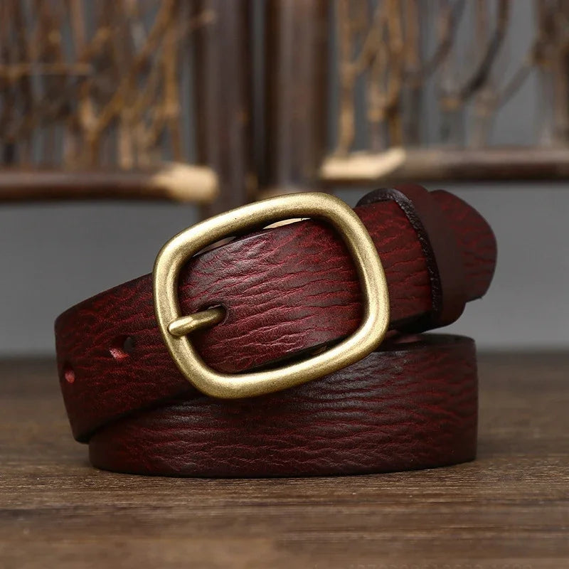 Valenzora | Women's leather belt with a stylish look