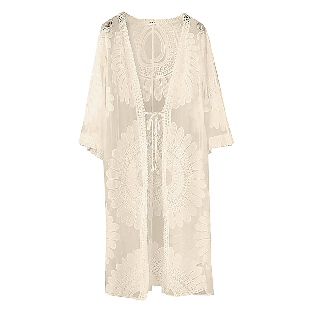 Valenzora with lace floral pattern