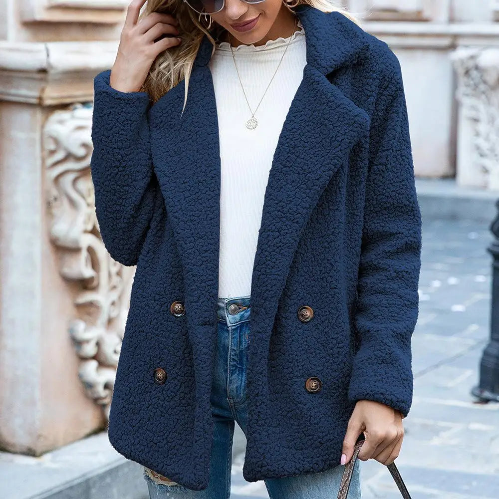 Valenzora - Women's Sherpa Coat