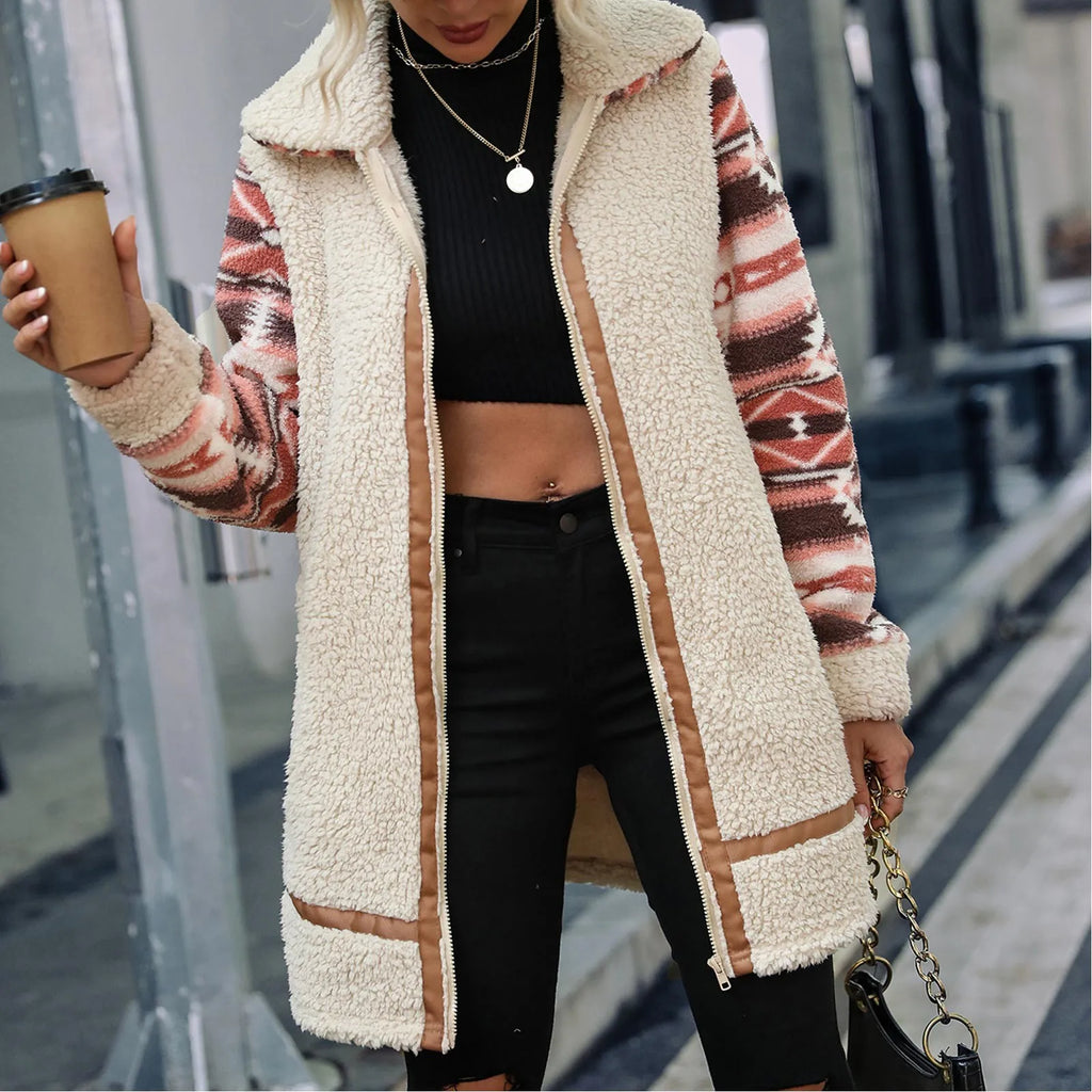 Valenzora - Warm fur coat