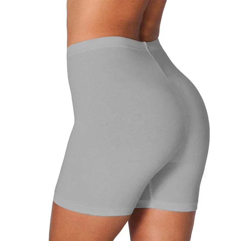 Valenzora | High Waist Stretch Fit Cycling Shorts Breathable Slim Athleisure Bottoms