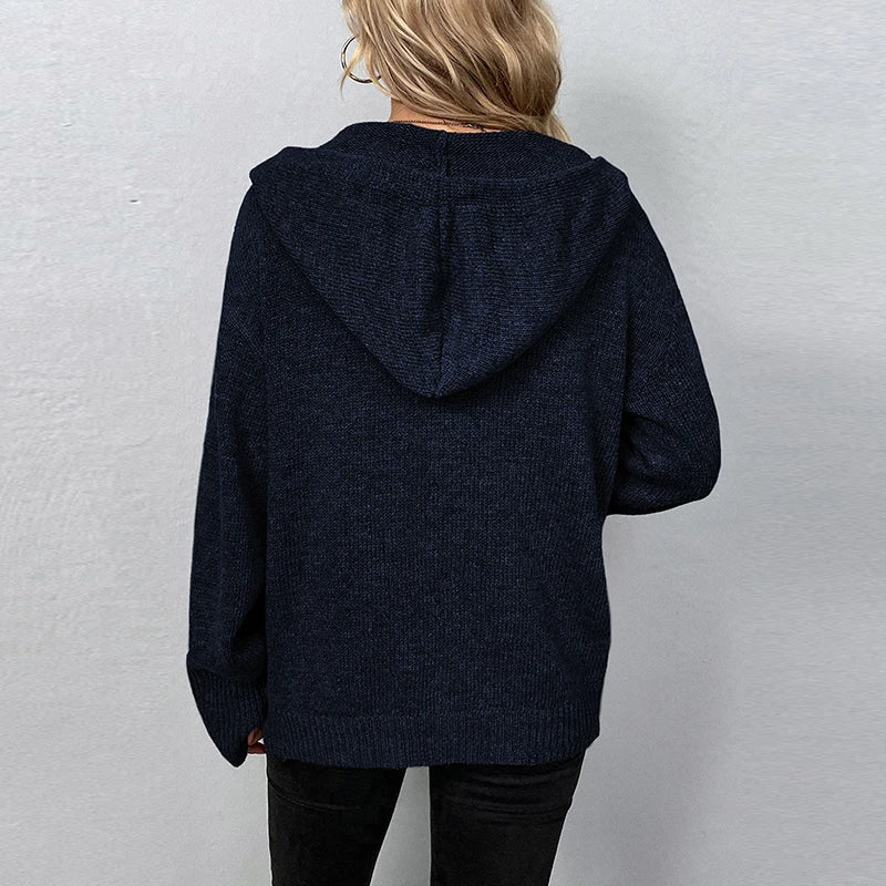 Valenzora | Comfortable Hooded Cardigan