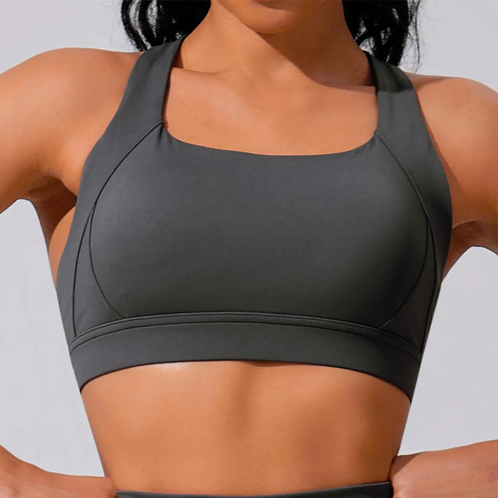 Valenzora | Seamless High-waist Push-up Fitness Bra