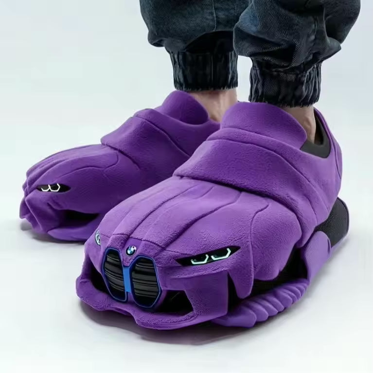Valenzora | Car-inspired design slippers with non-slip soles for maximum comfort