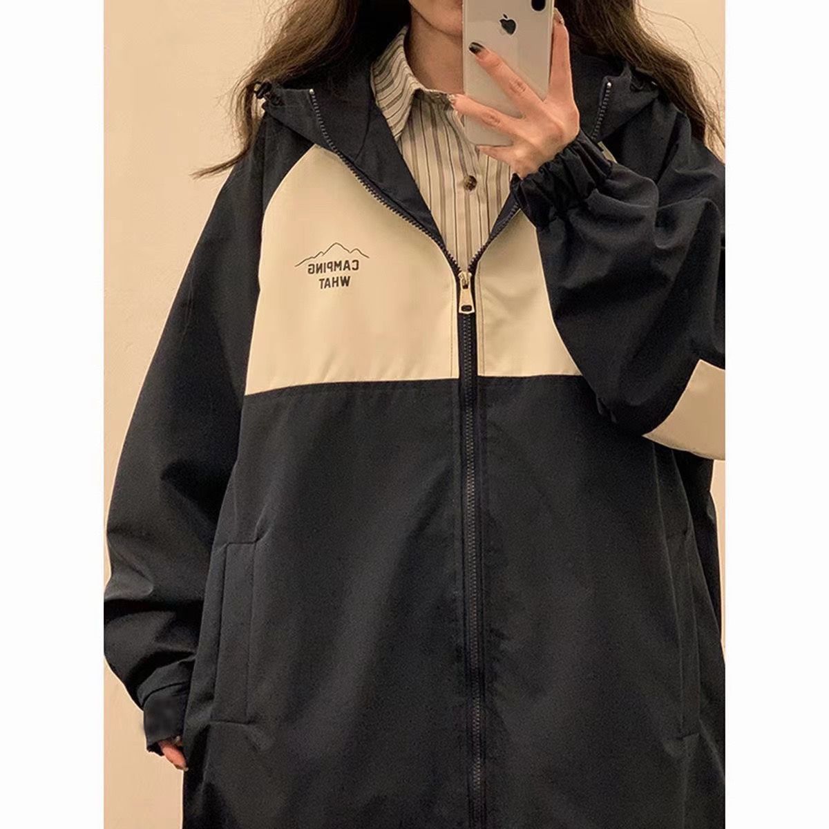 Valenzora | Waterproof Two-Tone Jacket for Women