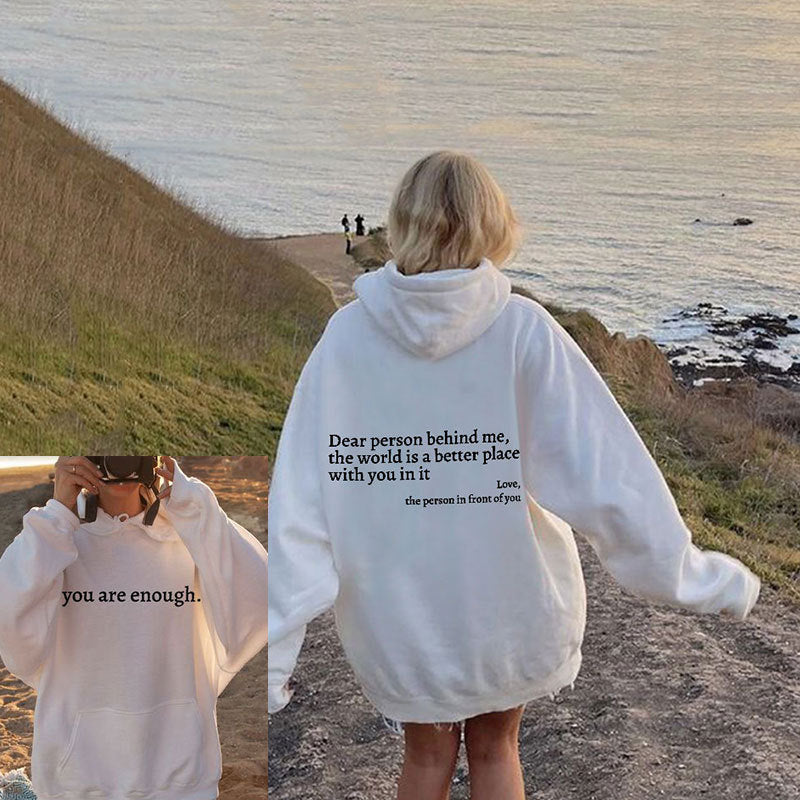 Angel - Dear person behind me Unisex Hoodie