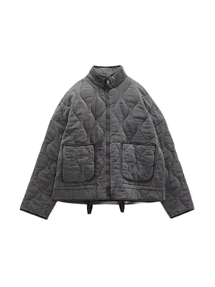 Valenzora | Oversized Vintage Padded Women's Jacket