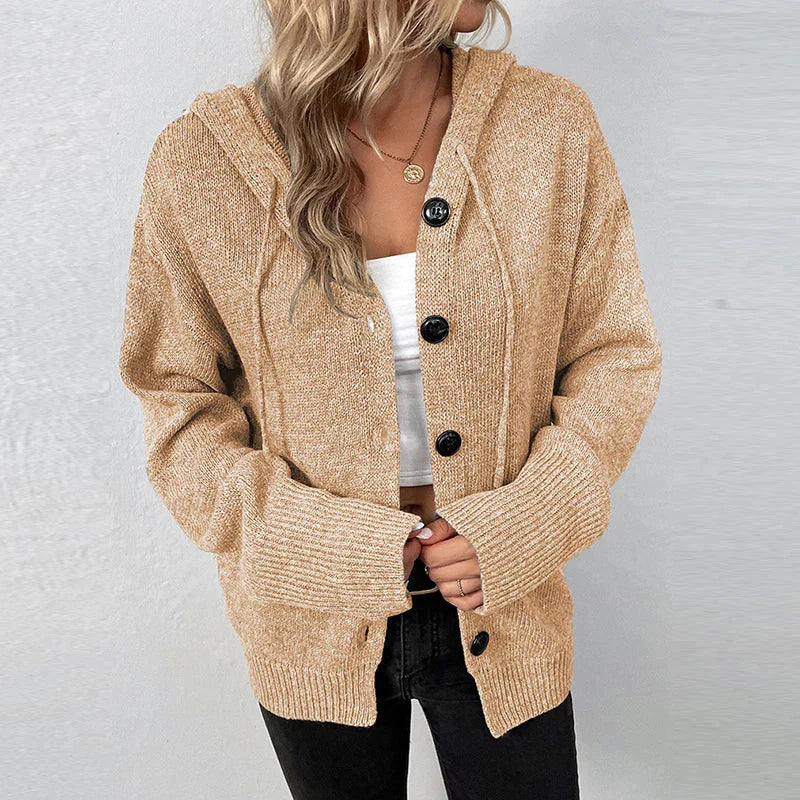 Valenzora | Comfortable Hooded Cardigan