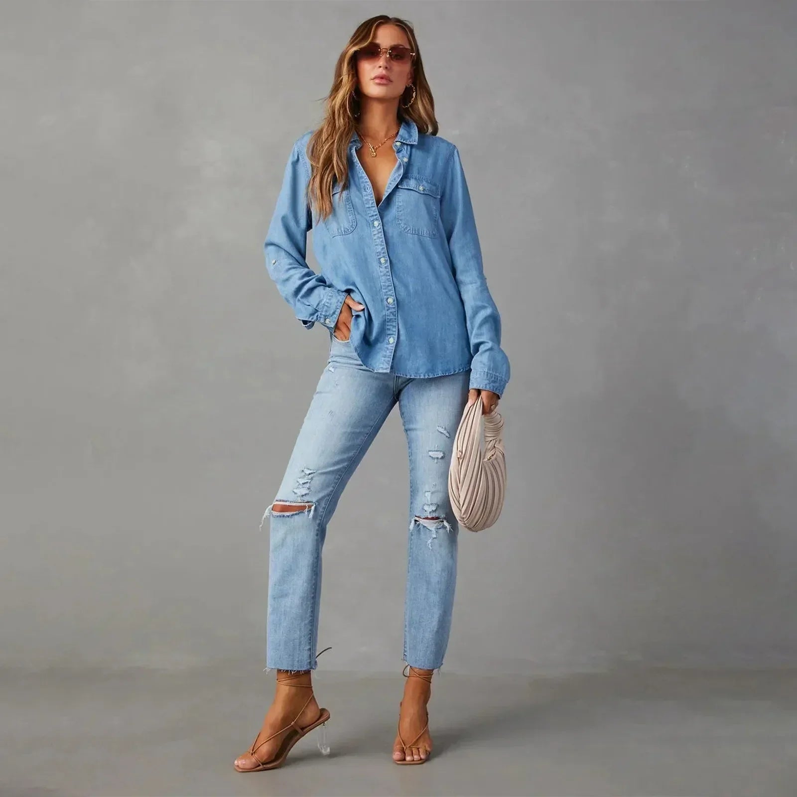 Valenzora | Lightweight Denim Shirts