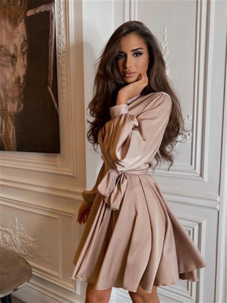 Valenzora | Sascha Chic Satin Dress