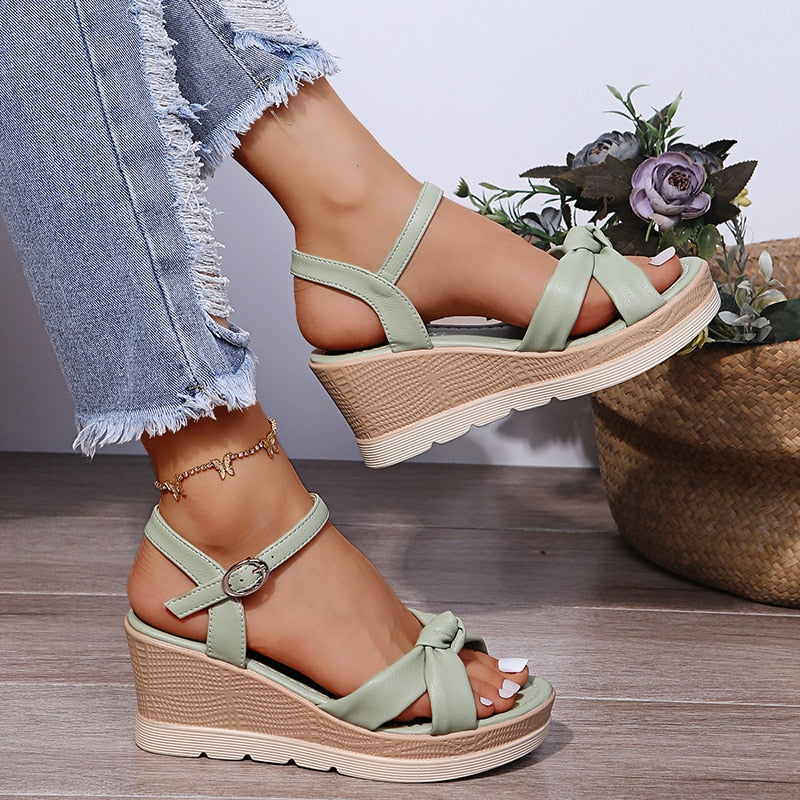 Valenzora | Women's Sandals with Adjustable Ankle Strap