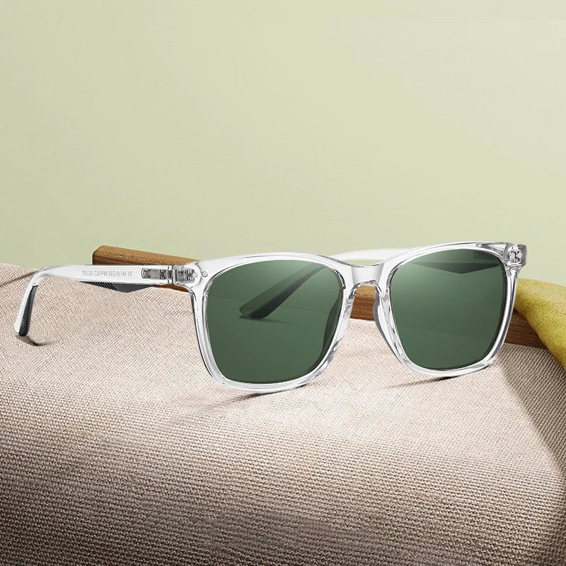 Valenzora | Classic sunglasses with a transparent frame