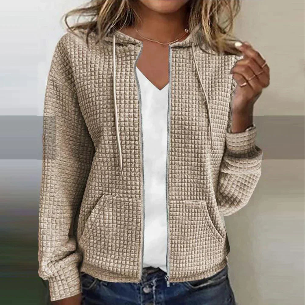 Valenzora | For her checked jacket: Style and comfort combined 2026