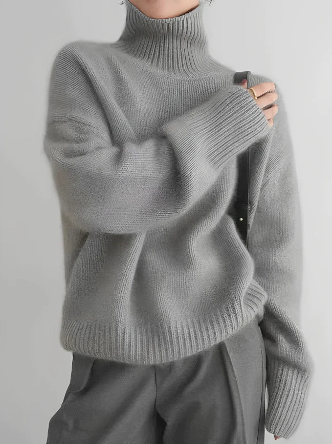 Valenzora | Kaschmirpullover mit Rollkragen