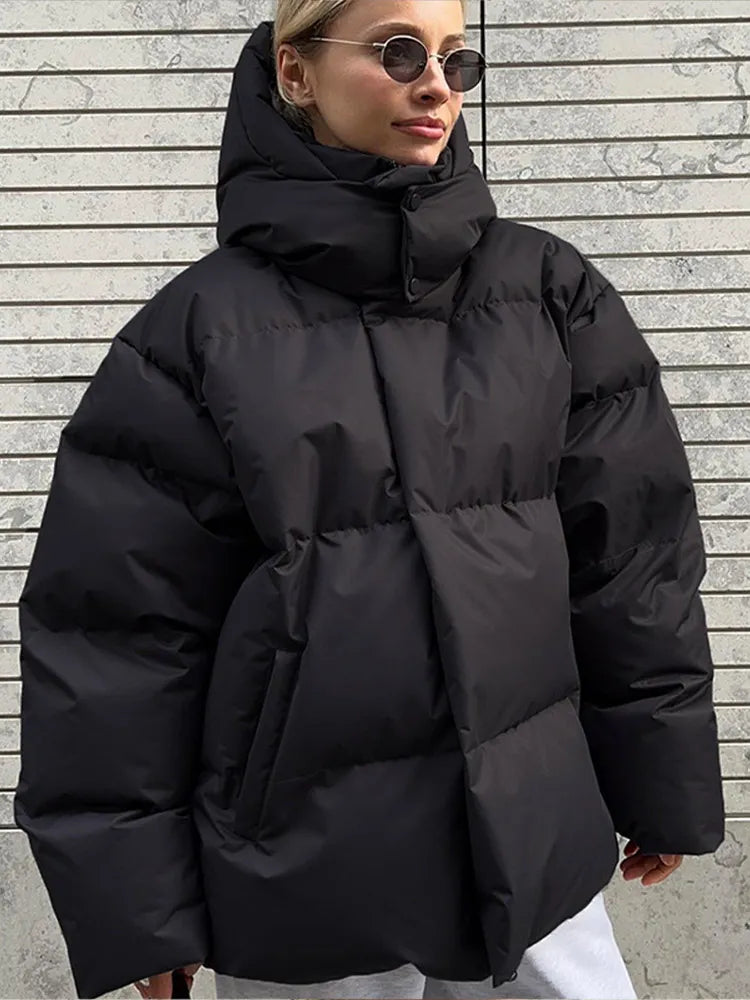 Valenzora - Fashionable Oversized Women's Coat