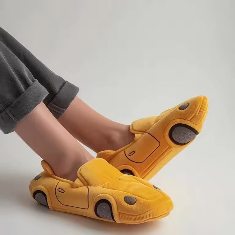 Valenzora | Car-inspired design slippers with non-slip soles for maximum comfort