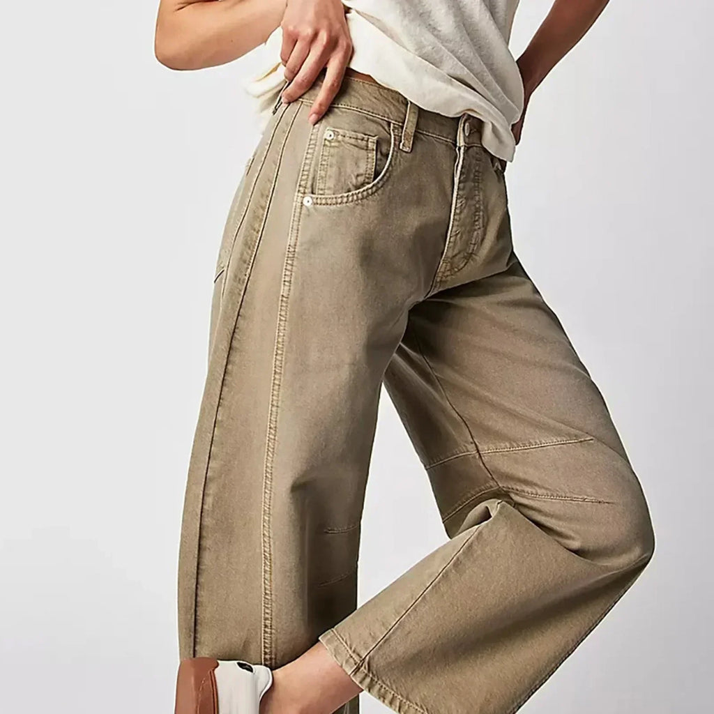 Alicia - Wide-leg comfort jeans