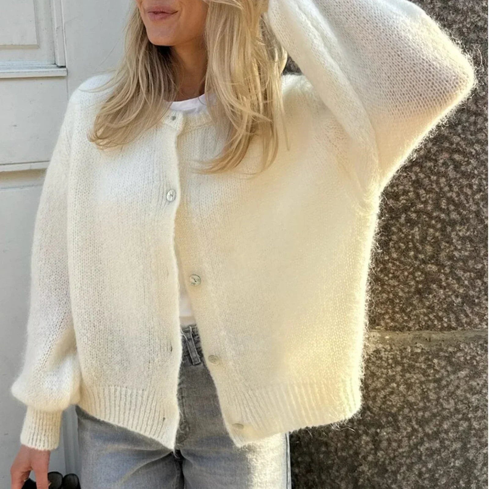 Valenzora | Langärmlige Strickjacke