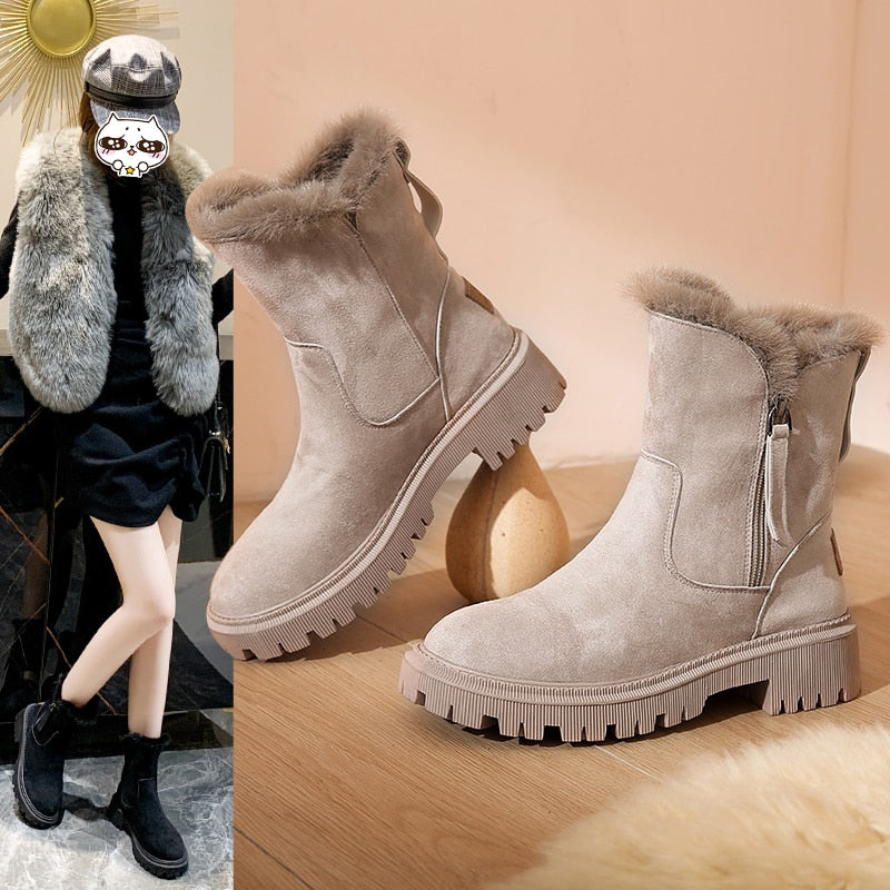 Valenzora - Ankle Snow Boots