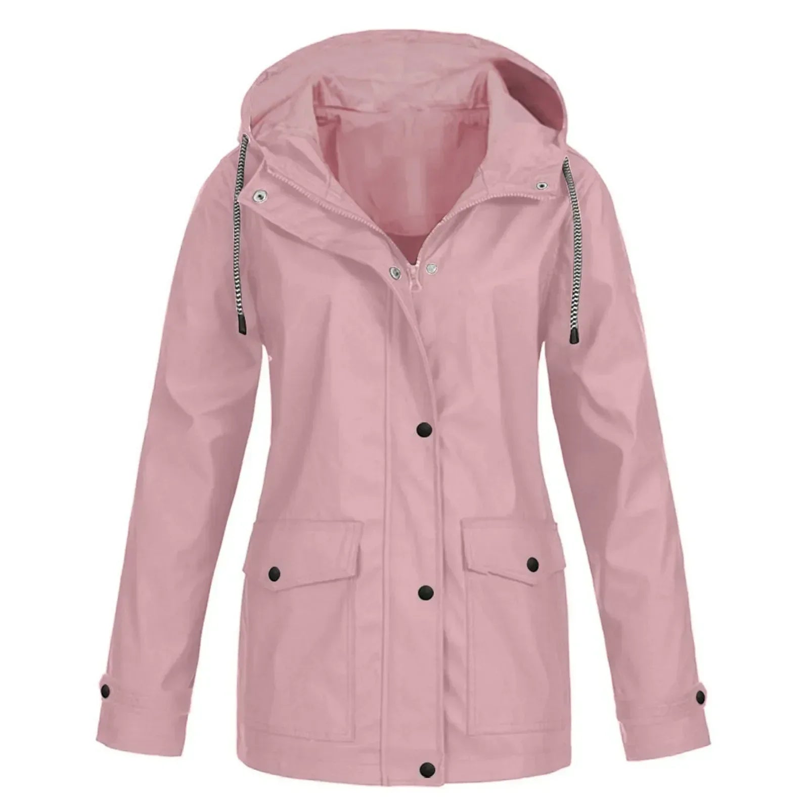 Valenzora | Lightweight rain jacket with hood