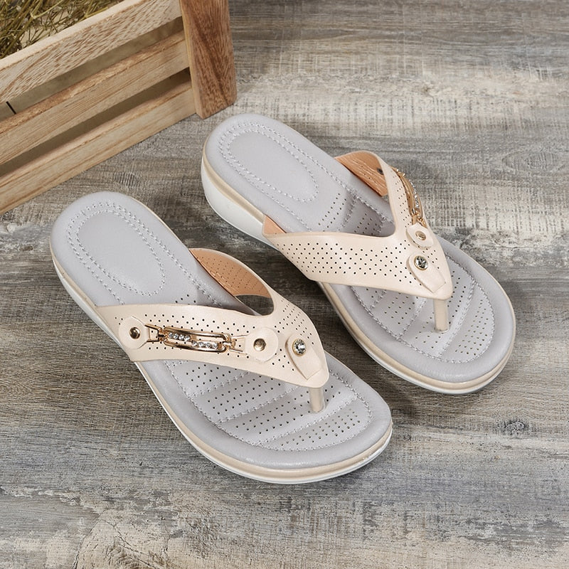 Valenzora | Women's Flip-Flops with Ergonomic Footbed