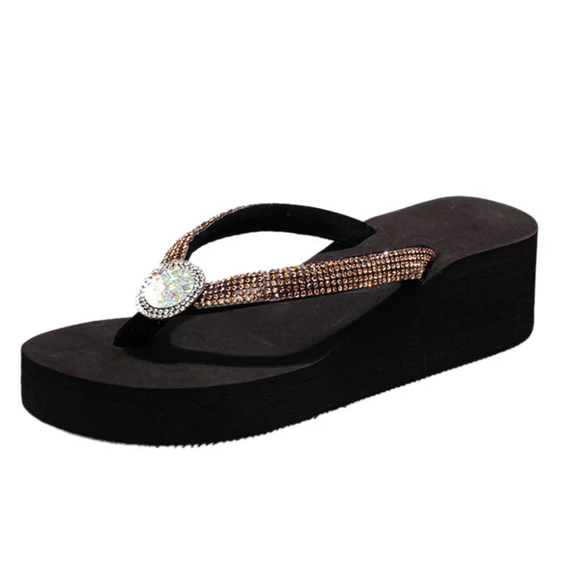 Valenzora-Flop wedge sandals - beach - summer