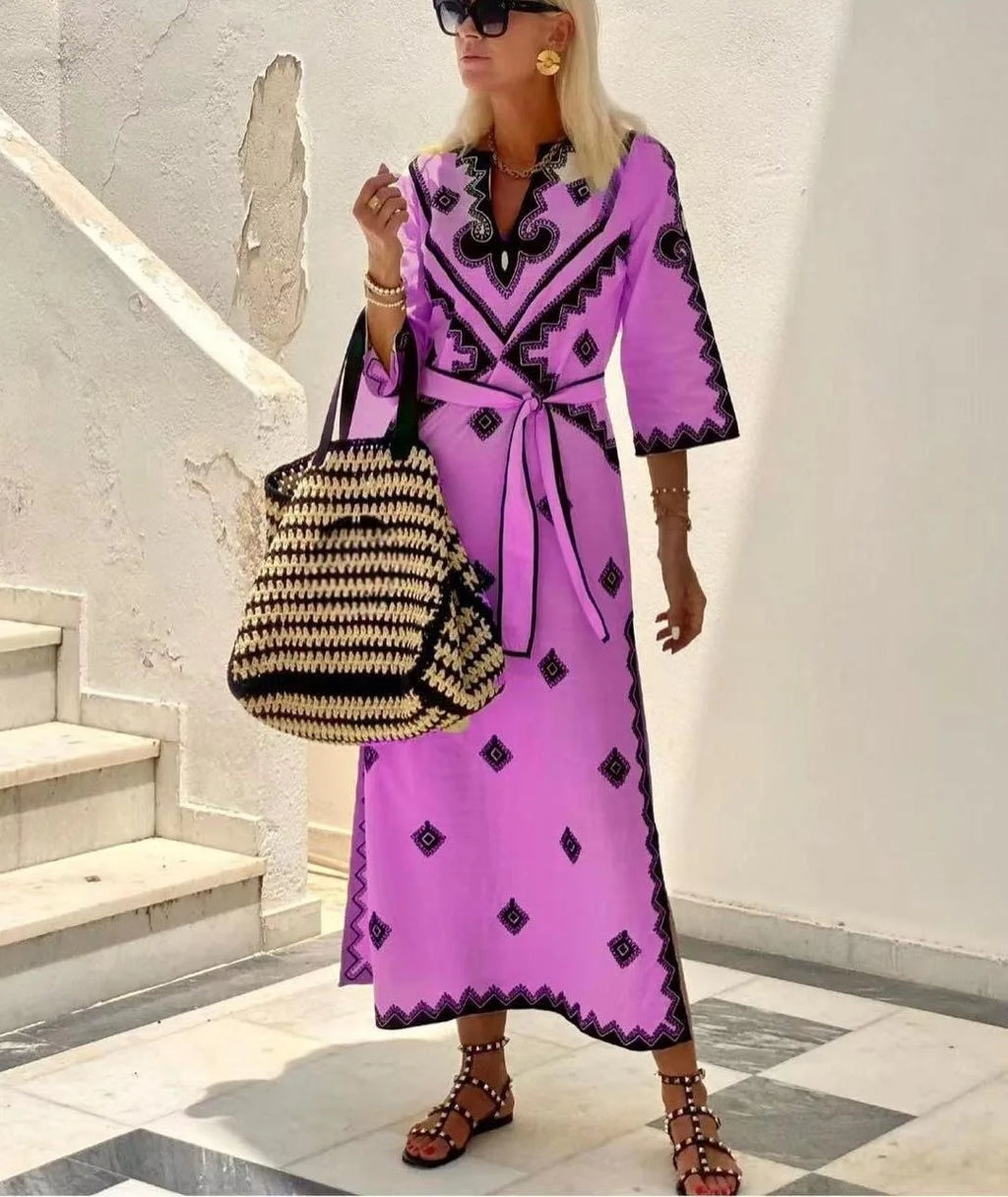 Valenzora | Vintage linen dress